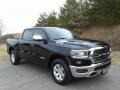 2019 Diamond Black Crystal Pearl Ram 1500 Laramie Crew Cab 4x4  photo #4