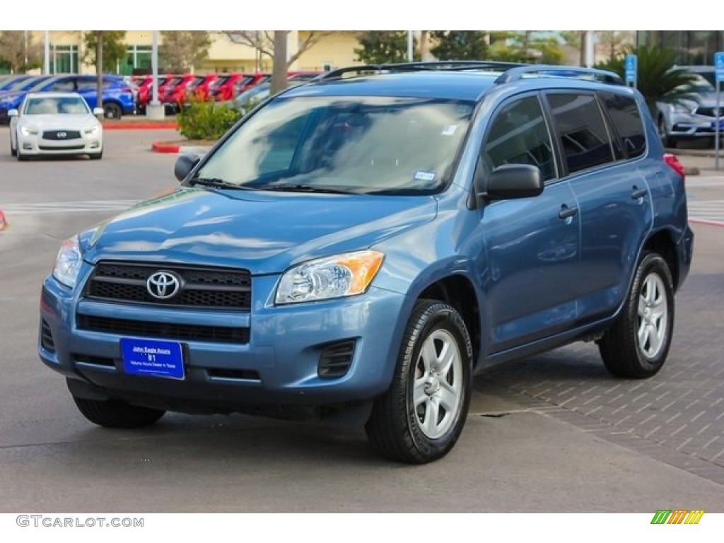 2010 RAV4 I4 - Pacific Blue Metallic / Ash Gray photo #3