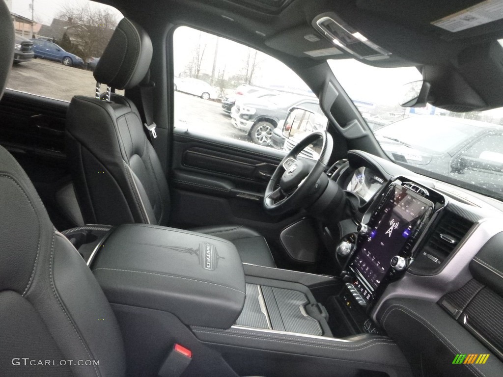 2019 1500 Limited Crew Cab 4x4 - Diamond Black Crystal Pearl / Black photo #10
