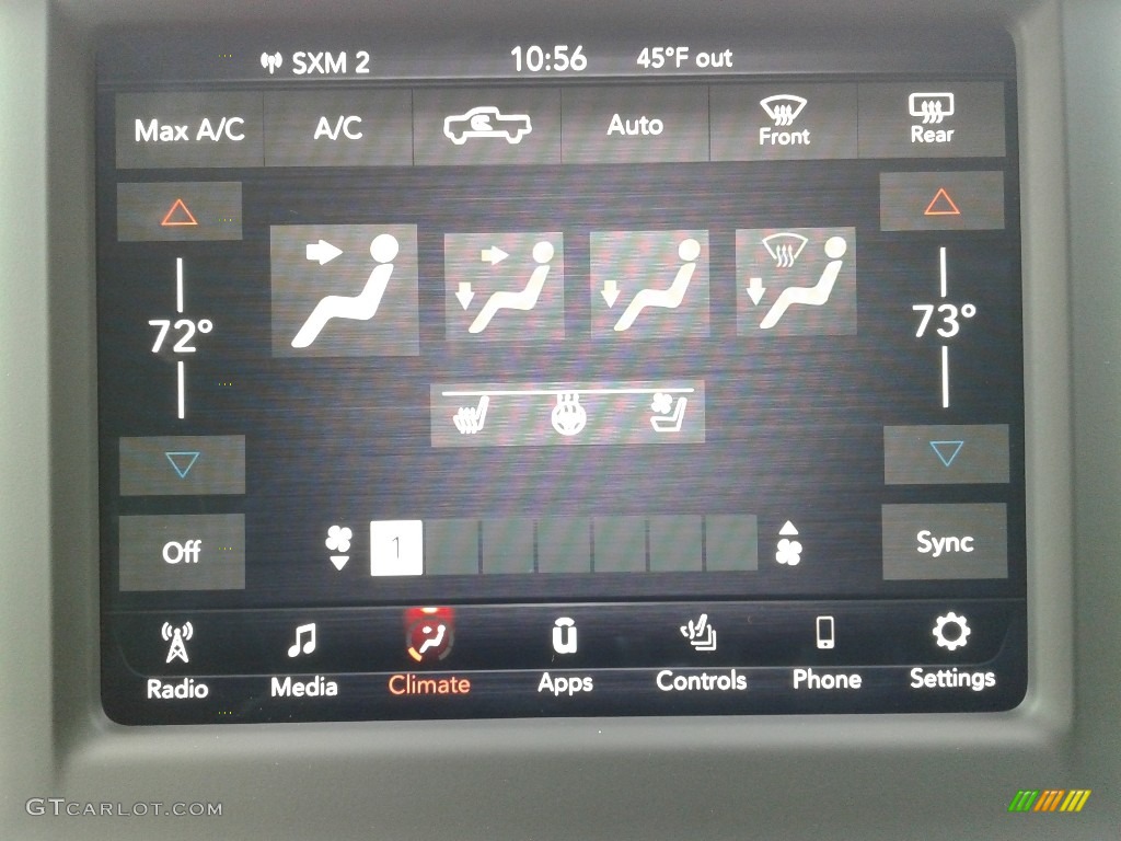 2019 1500 Laramie Crew Cab 4x4 - Diamond Black Crystal Pearl / Black photo #26