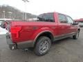2019 Ruby Red Ford F150 Lariat SuperCrew 4x4  photo #2
