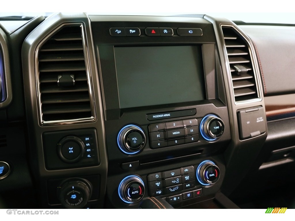 2017 F150 SVT Raptor SuperCrew 4x4 - Magnetic / Raptor Black/Orange Accent photo #13