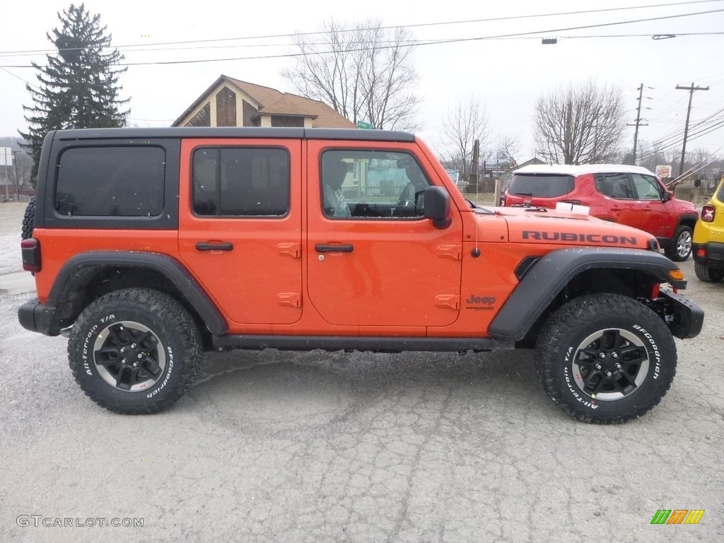 Punk'n Metallic 2019 Jeep Wrangler Unlimited Rubicon 4x4 Exterior Photo #131672398