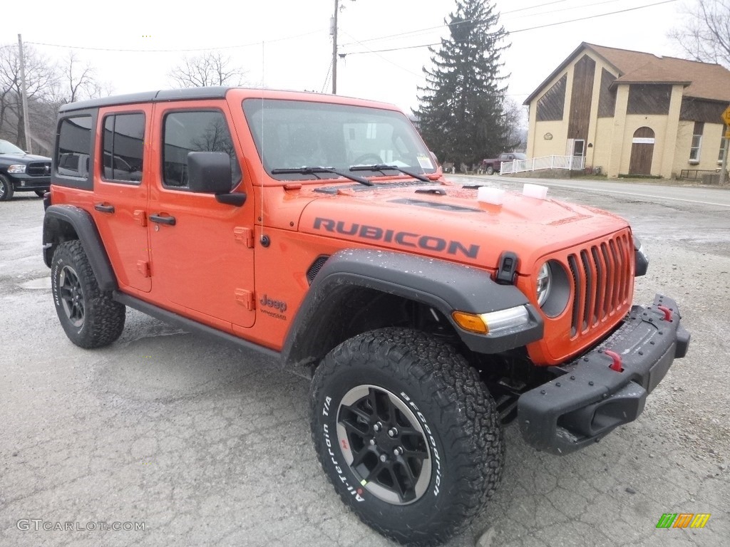 Punk'n Metallic 2019 Jeep Wrangler Unlimited Rubicon 4x4 Exterior Photo #131672425