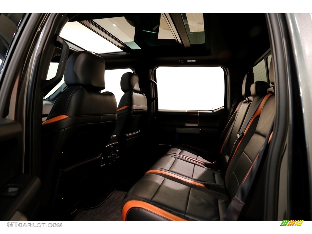 2017 F150 SVT Raptor SuperCrew 4x4 - Magnetic / Raptor Black/Orange Accent photo #28