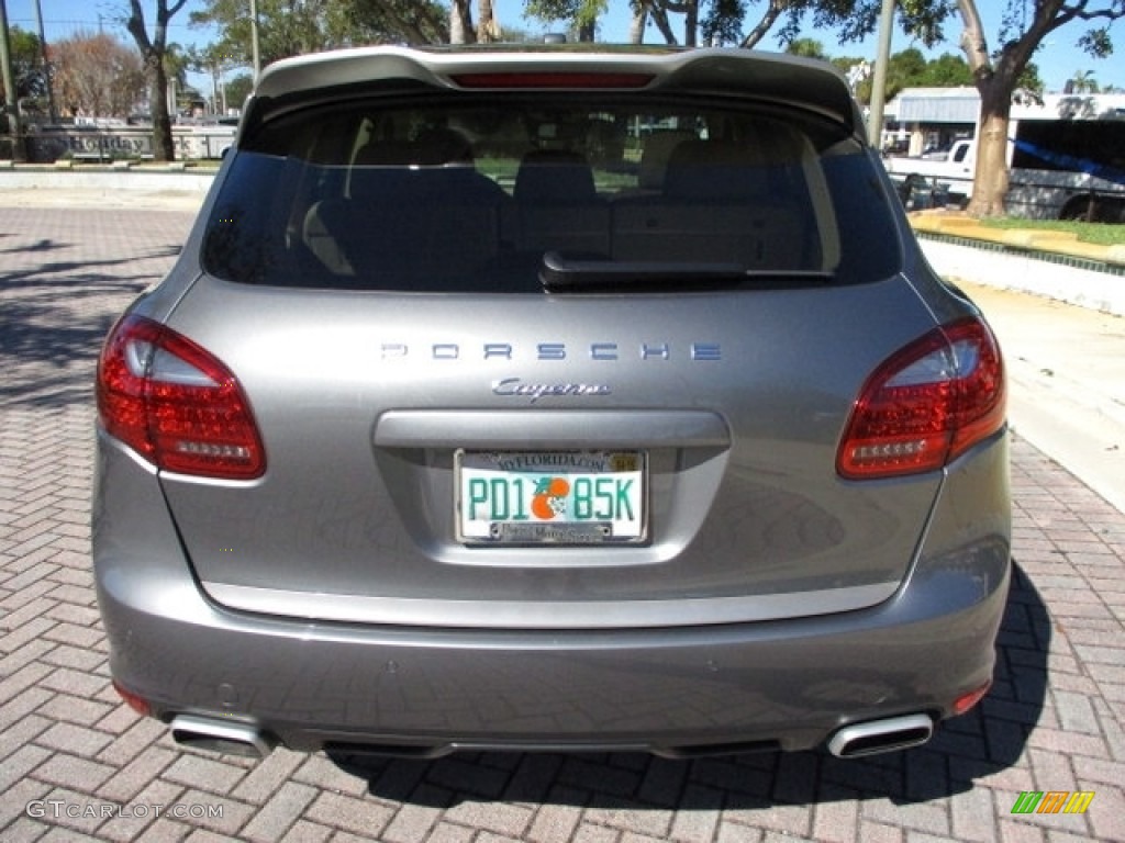 2014 Cayenne Diesel - Meteor Grey Metallic / Luxor Beige photo #8