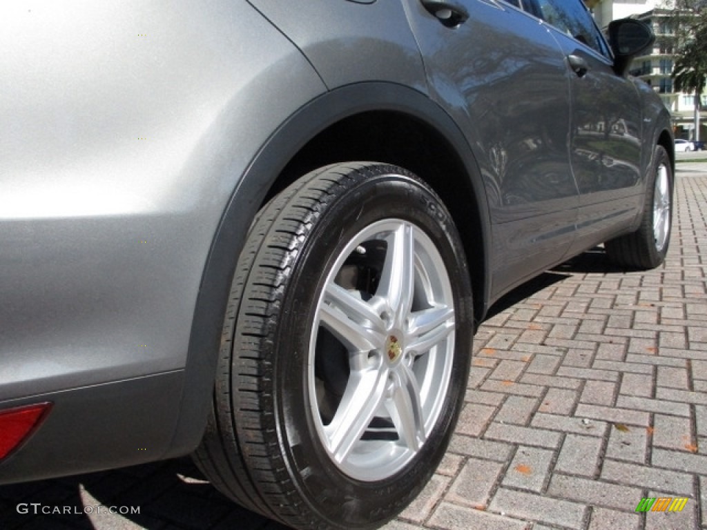 2014 Cayenne Diesel - Meteor Grey Metallic / Luxor Beige photo #19
