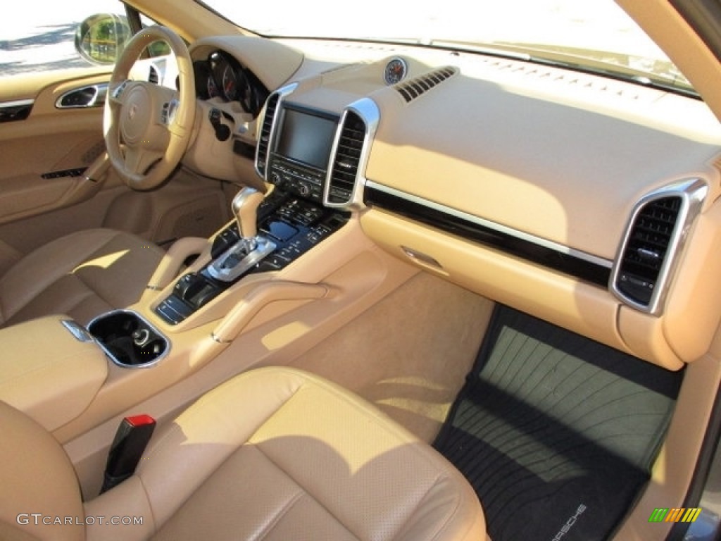 2014 Cayenne Diesel - Meteor Grey Metallic / Luxor Beige photo #52