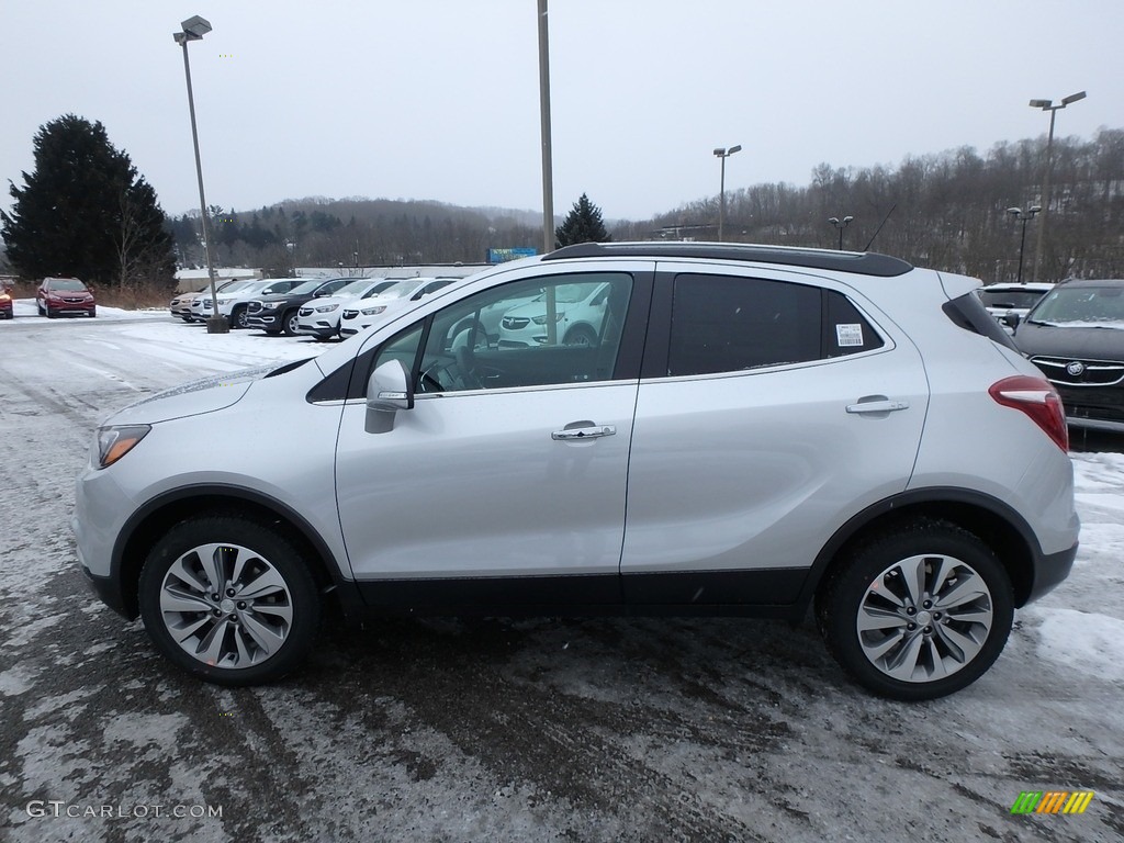 2019 Encore Preferred AWD - Quicksilver Metallic / Ebony photo #9