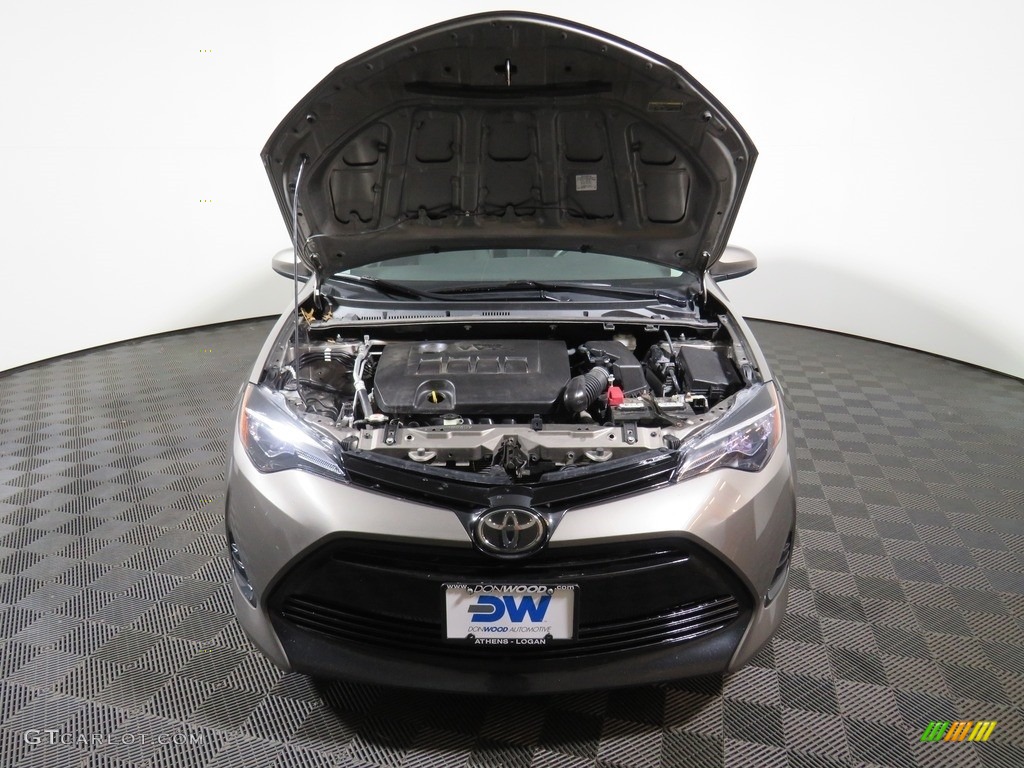 2017 Corolla LE - Falcon Gray Metallic / Black photo #7