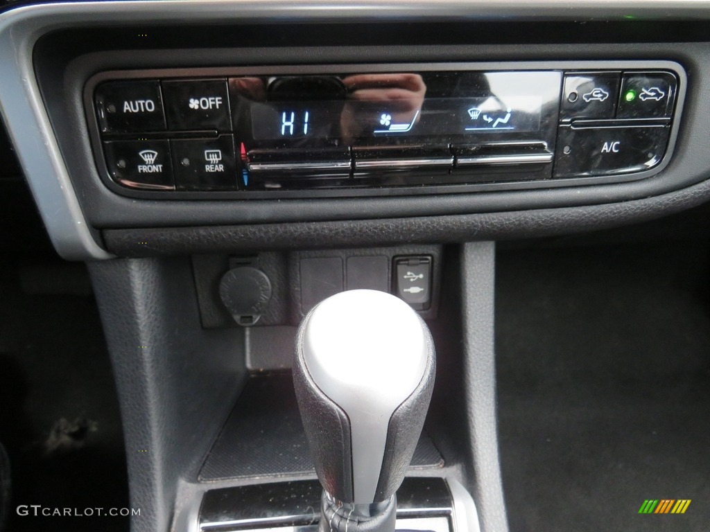 2017 Corolla LE - Falcon Gray Metallic / Black photo #31
