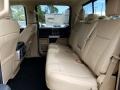 2019 Ford F250 Super Duty Camel Interior Rear Seat Photo