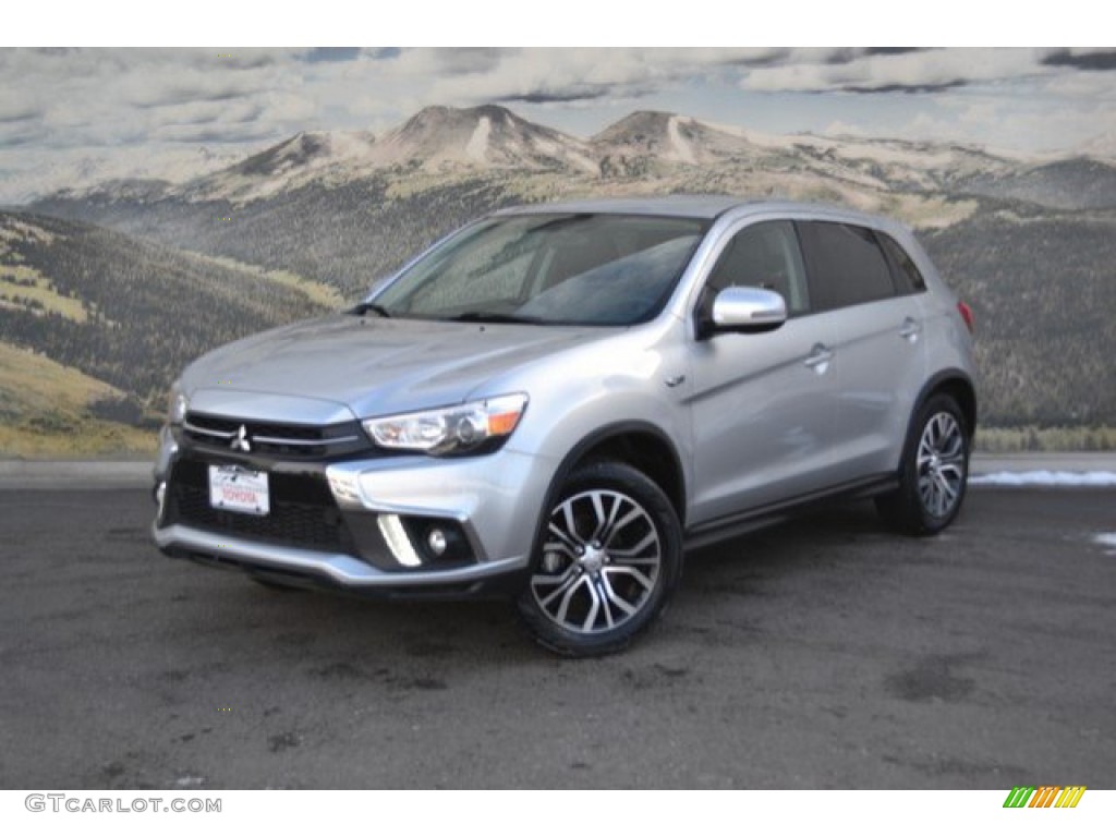 Alloy Silver Metallic 2018 Mitsubishi Outlander Sport SE AWC Exterior Photo #131680450