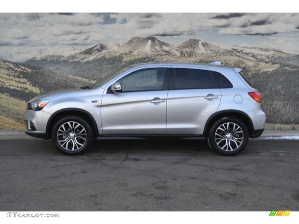 Alloy Silver Metallic 2018 Mitsubishi Outlander Sport SE AWC Exterior Photo #131680459