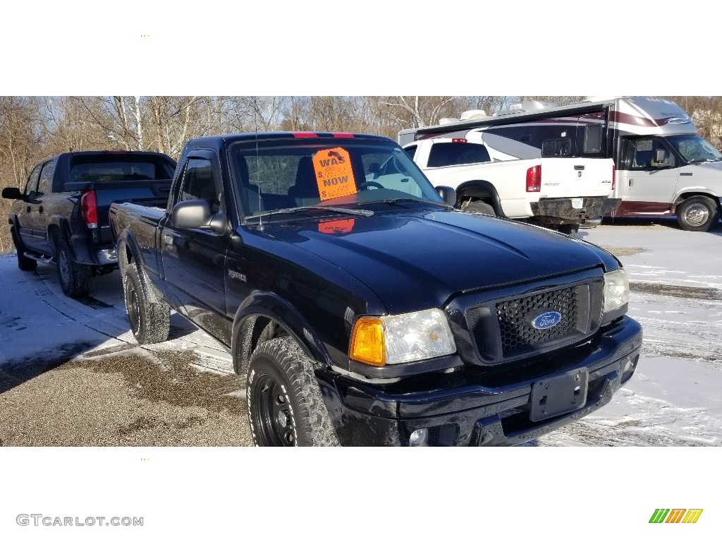 2005 Ranger Edge Regular Cab - Black / Medium Dark Flint photo #8