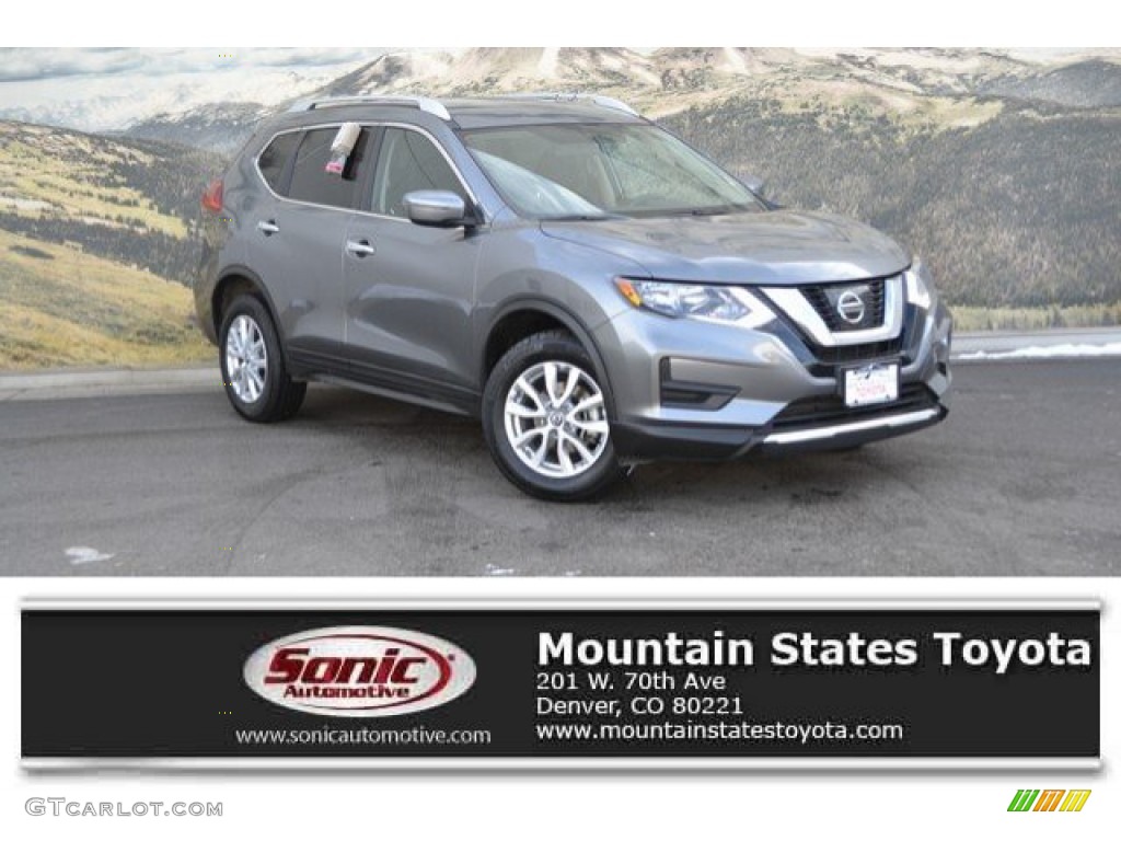 Gun Metallic Nissan Rogue