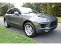 2018 Agate Grey Metallic Porsche Macan   photo #1