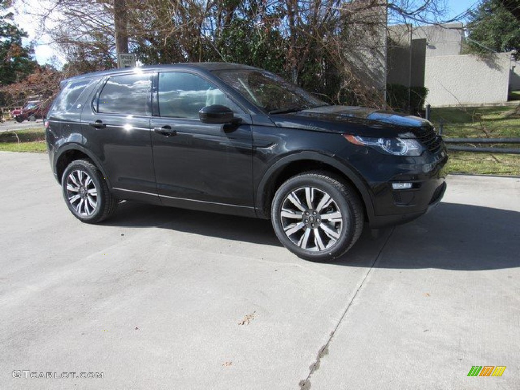 2019 Discovery Sport HSE Luxury - Santorini Black Metallic / Vintage Tan/Ebony photo #1