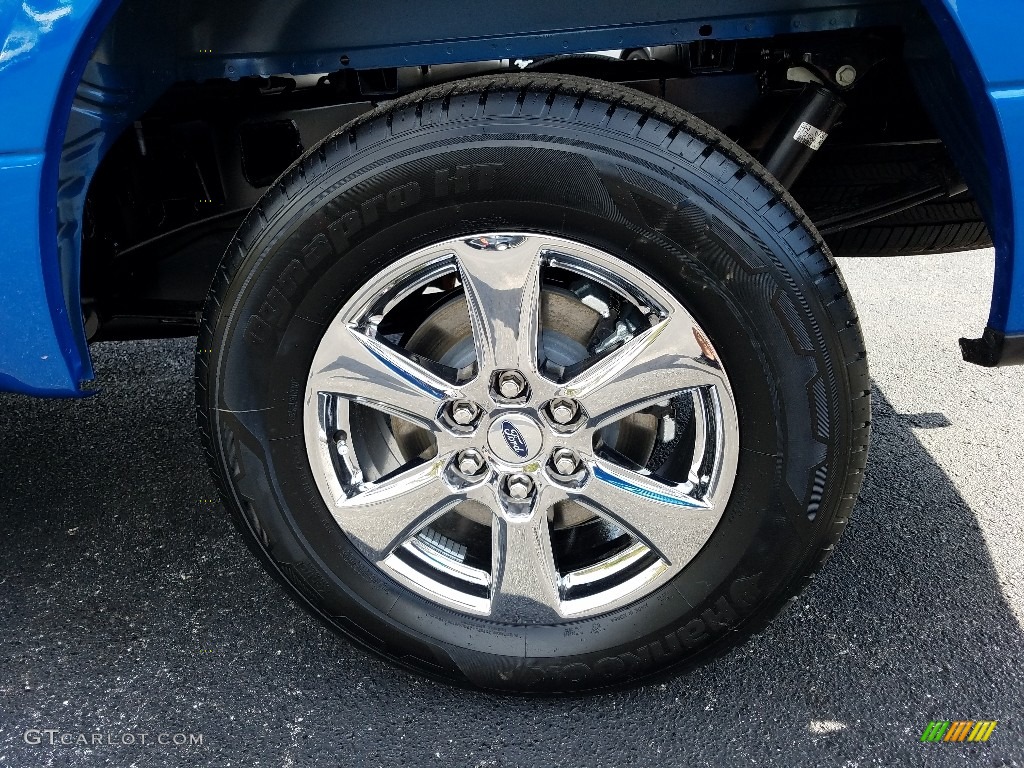 2019 F150 XLT SuperCrew - Velocity Blue / Earth Gray photo #20