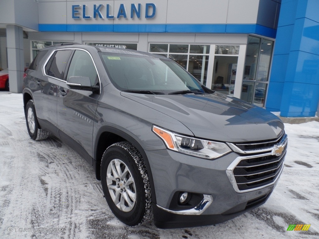 2019 Traverse LT AWD - Satin Steel Metallic / Jet Black photo #3