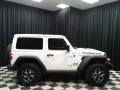 2019 Bright White Jeep Wrangler Rubicon 4x4  photo #5