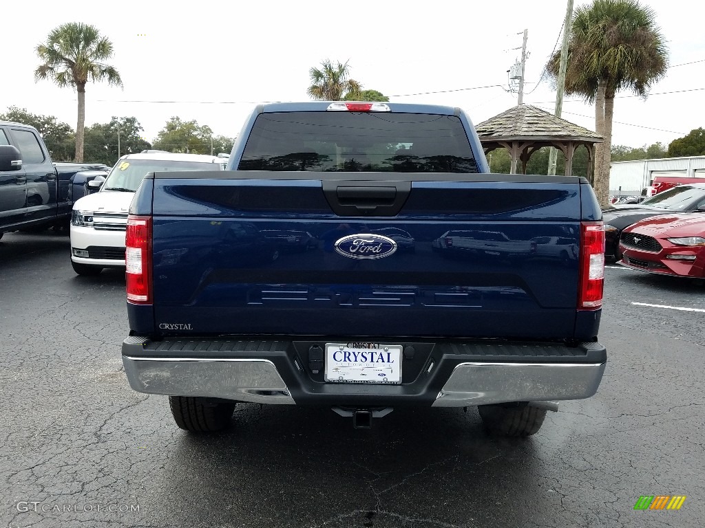 2019 F150 XLT SuperCrew 4x4 - Blue Jeans / Earth Gray photo #4