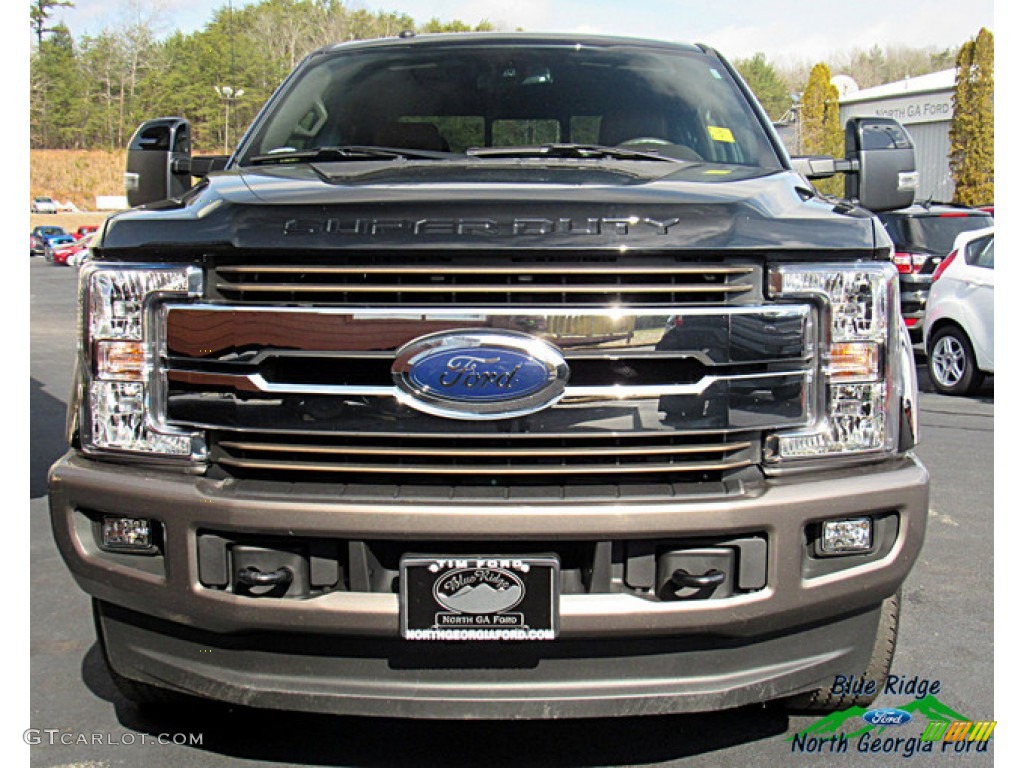 2018 F250 Super Duty King Ranch Crew Cab 4x4 - Shadow Black / King Ranch Kingsville Java photo #8