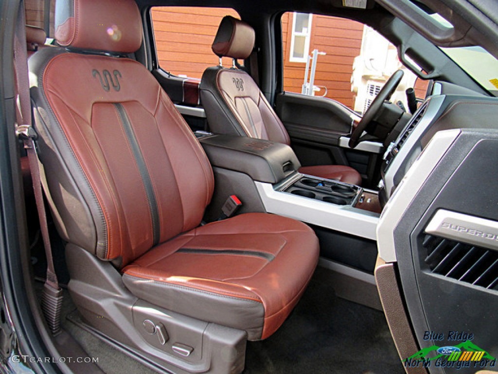 2018 F250 Super Duty King Ranch Crew Cab 4x4 - Shadow Black / King Ranch Kingsville Java photo #11