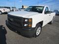 2014 Summit White Chevrolet Silverado 1500 WT Regular Cab  photo #1
