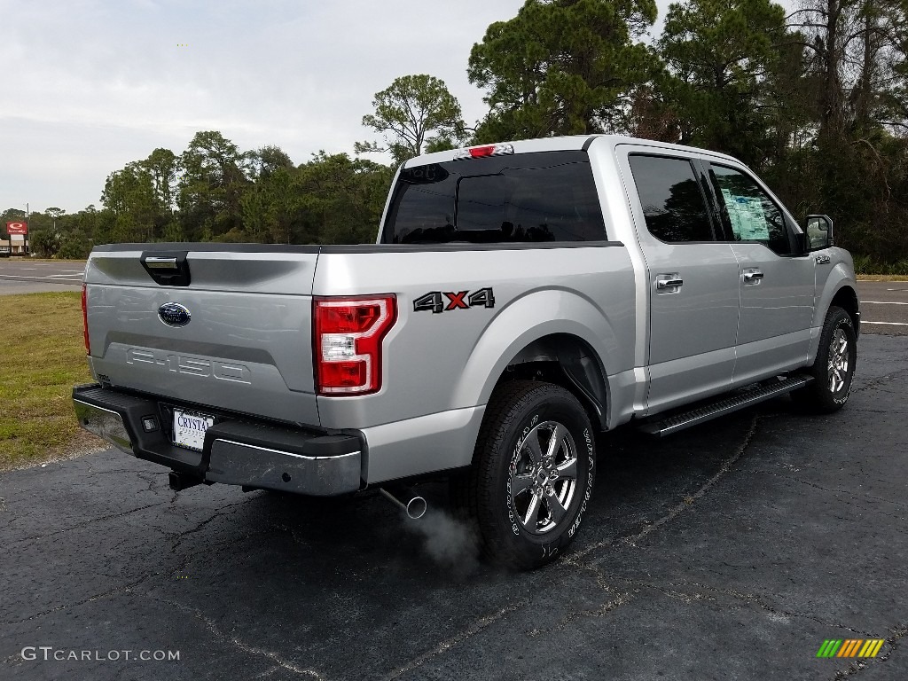 2019 F150 XLT SuperCrew 4x4 - Ingot Silver / Earth Gray photo #5