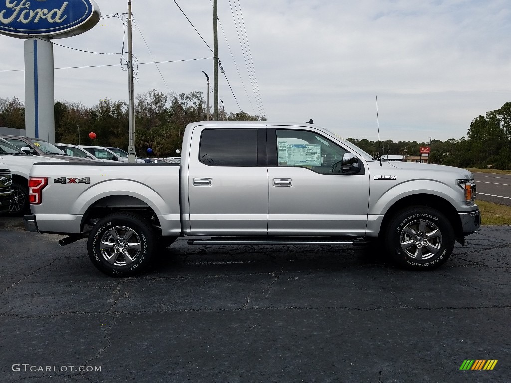 2019 F150 XLT SuperCrew 4x4 - Ingot Silver / Earth Gray photo #6