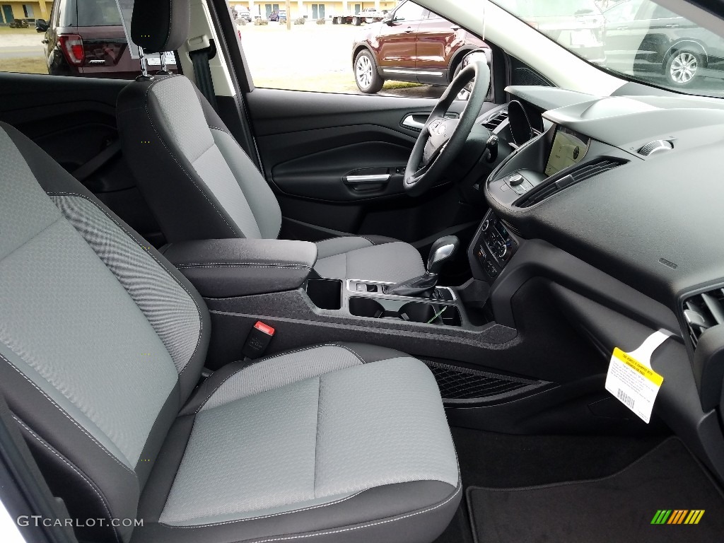 2019 Escape SE - Oxford White / Chromite Gray/Charcoal Black photo #12