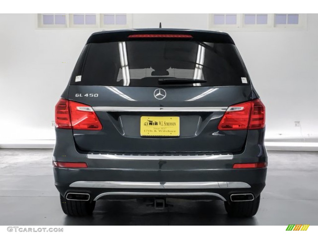 2016 GL 450 4Matic - Steel Grey Metallic / Black photo #3