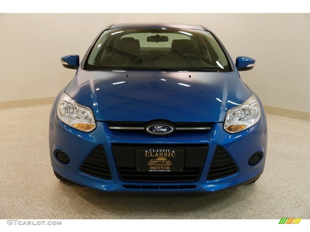 2014 Focus SE Sedan - Blue Candy / Charcoal Black photo #2