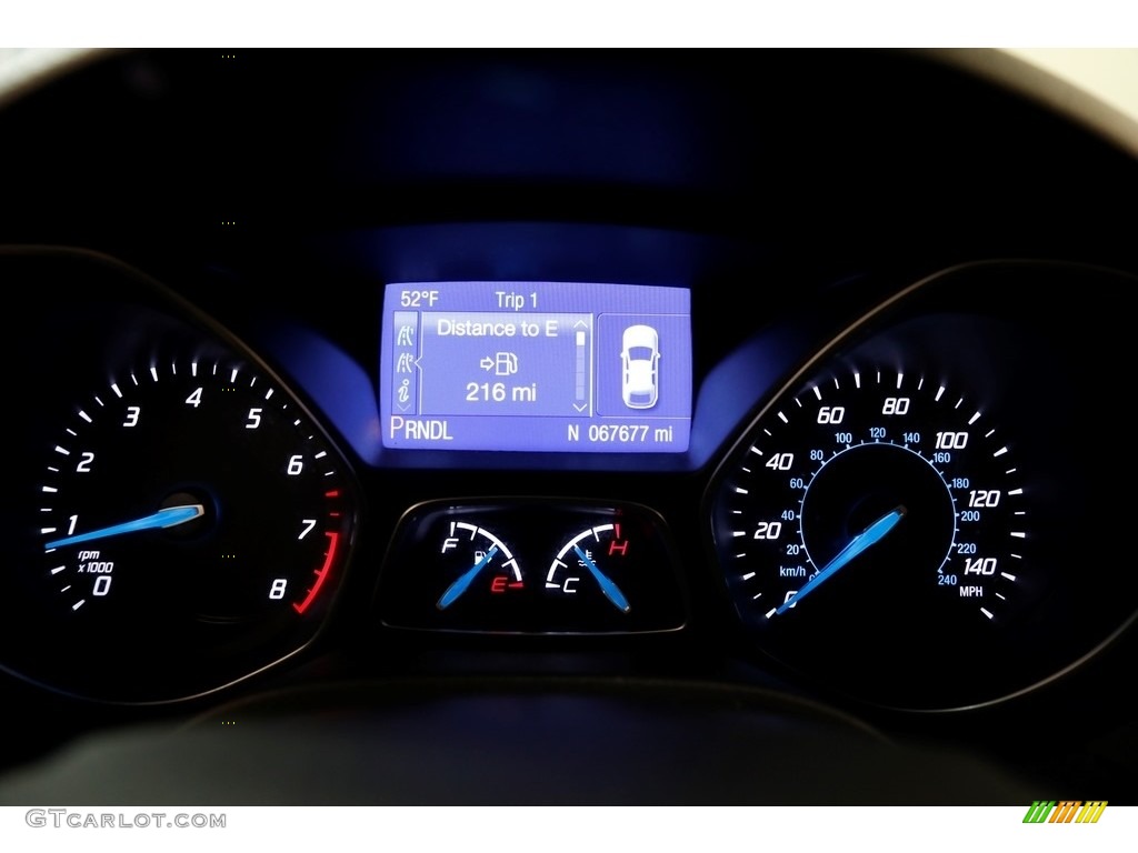 2014 Focus SE Sedan - Blue Candy / Charcoal Black photo #8