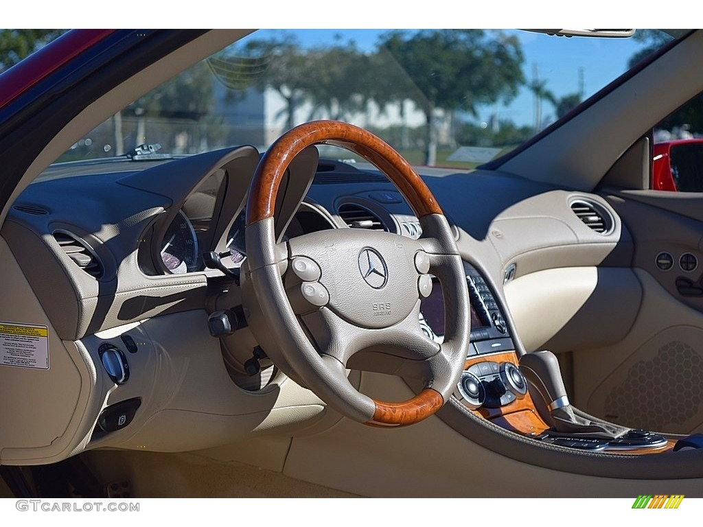 2006 SL 500 Roadster - Mars Red / Stone photo #37