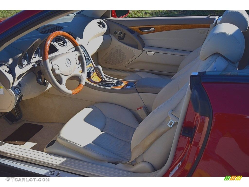 2006 SL 500 Roadster - Mars Red / Stone photo #38