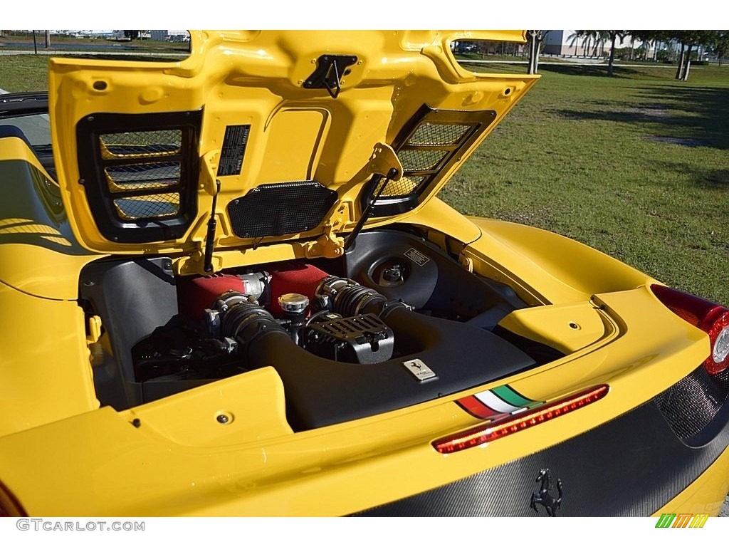 2013 Ferrari 458 Spider 4.5 Liter DI DOHC 32-Valve VVT V8 Engine Photo #131694655