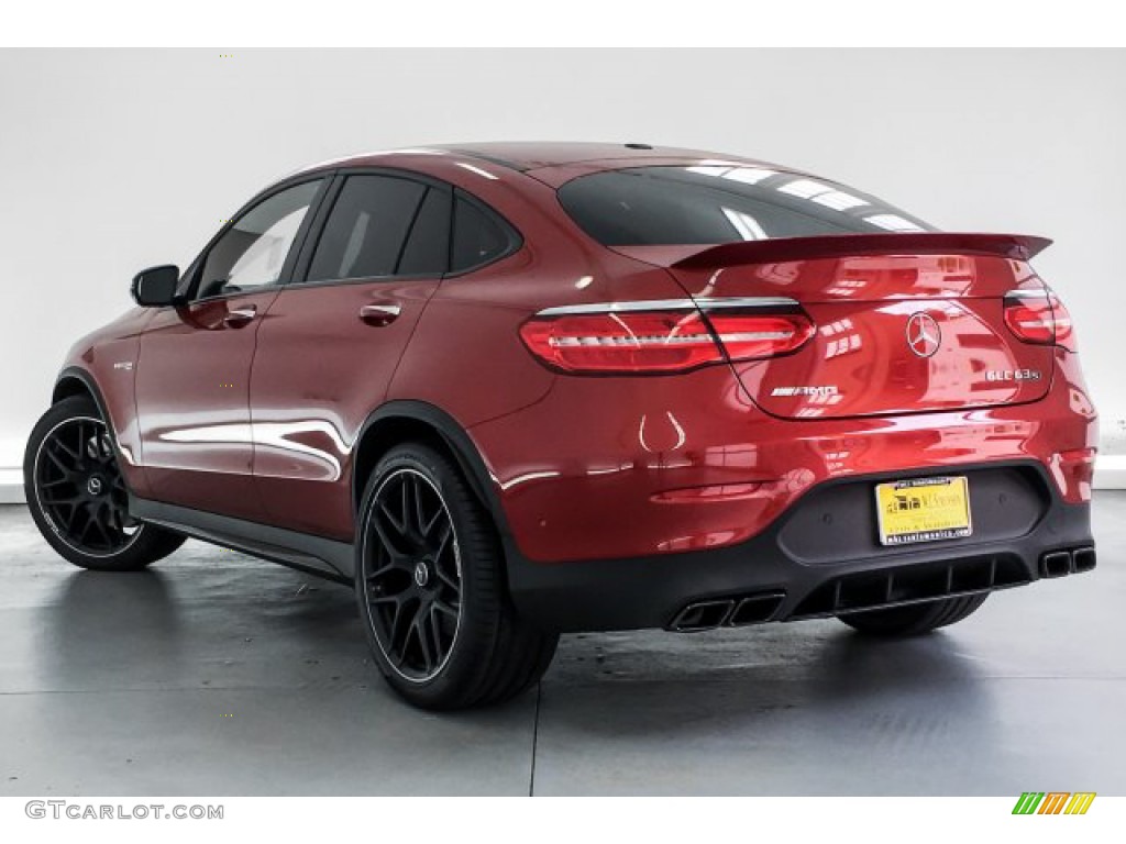 2019 GLC AMG 63 S 4Matic Coupe - designo Cardinal Red Metallic / designo Black photo #2