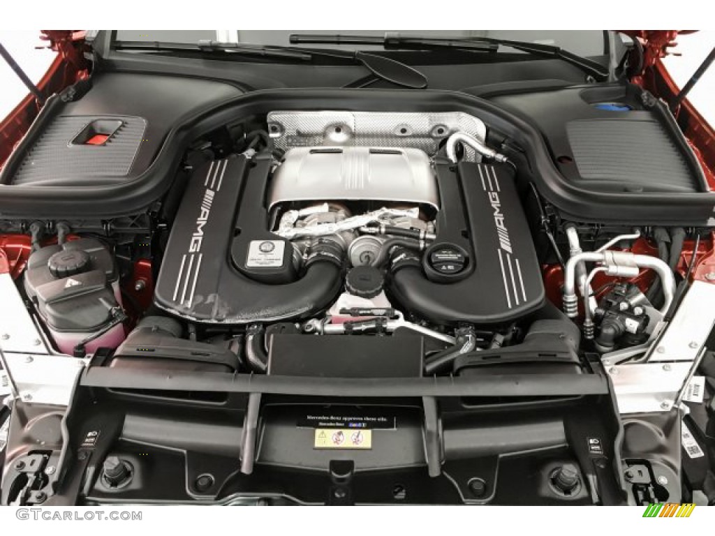 2019 Mercedes-Benz GLC AMG 63 S 4Matic Coupe 4.0 Liter AMG biturbo DOHC 32-Valve VVT V8 Engine Photo #131695147