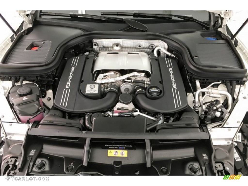 2019 Mercedes-Benz GLC AMG 63 S 4Matic Coupe 4.0 Liter AMG biturbo DOHC 32-Valve VVT V8 Engine Photo #131695408