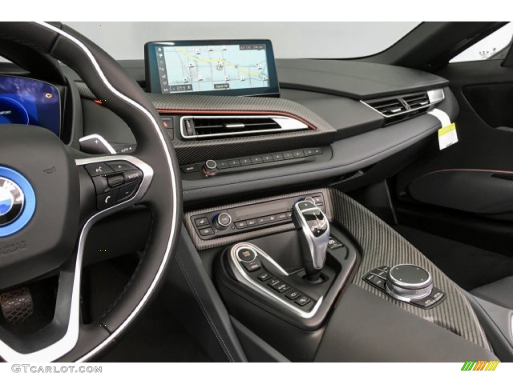 2019 BMW i8 Roadster Amido Black Dashboard Photo #131696755