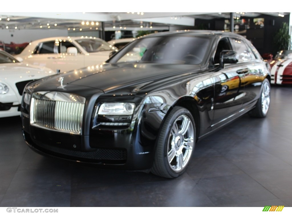 Diamond Black Rolls-Royce Ghost