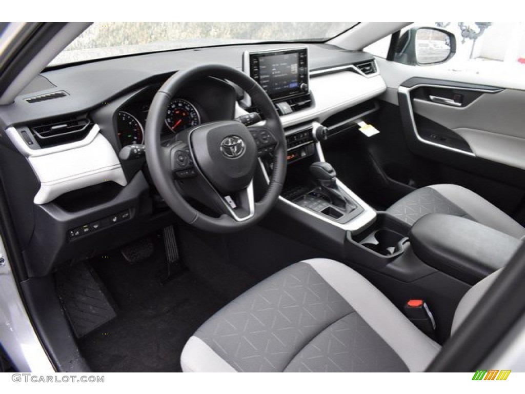 Light Gray Interior 2019 Toyota RAV4 XLE AWD Photo