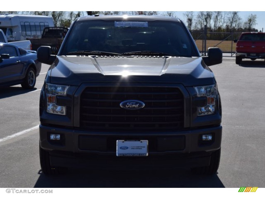2017 F150 XL SuperCab - Lithium Gray / Black photo #2