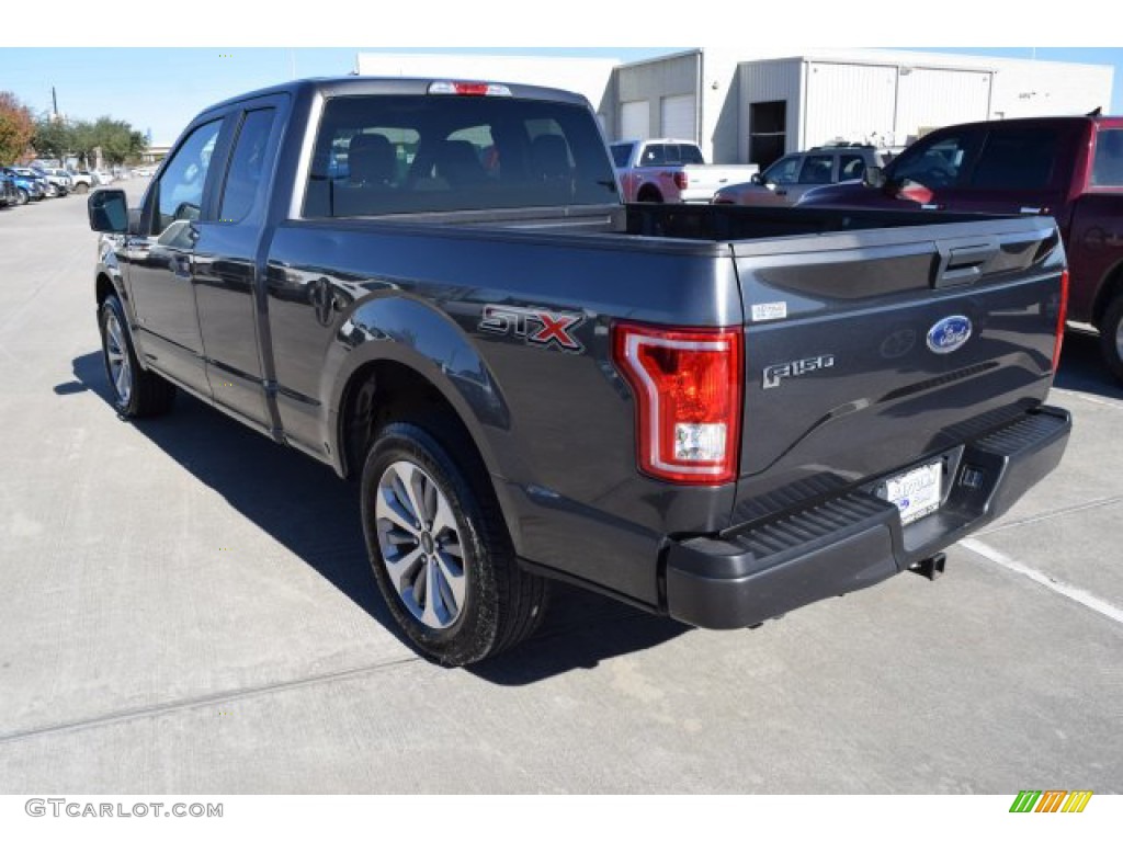 2017 F150 XL SuperCab - Lithium Gray / Black photo #7