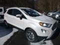 2019 White Platinum Metallic Ford EcoSport Titanium 4WD  photo #3
