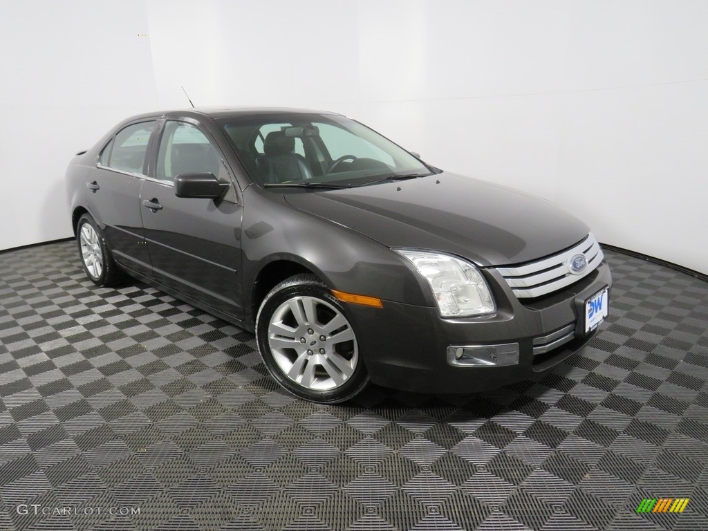 2007 Fusion SEL V6 AWD - Tungsten Grey Metallic / Charcoal Black photo #4