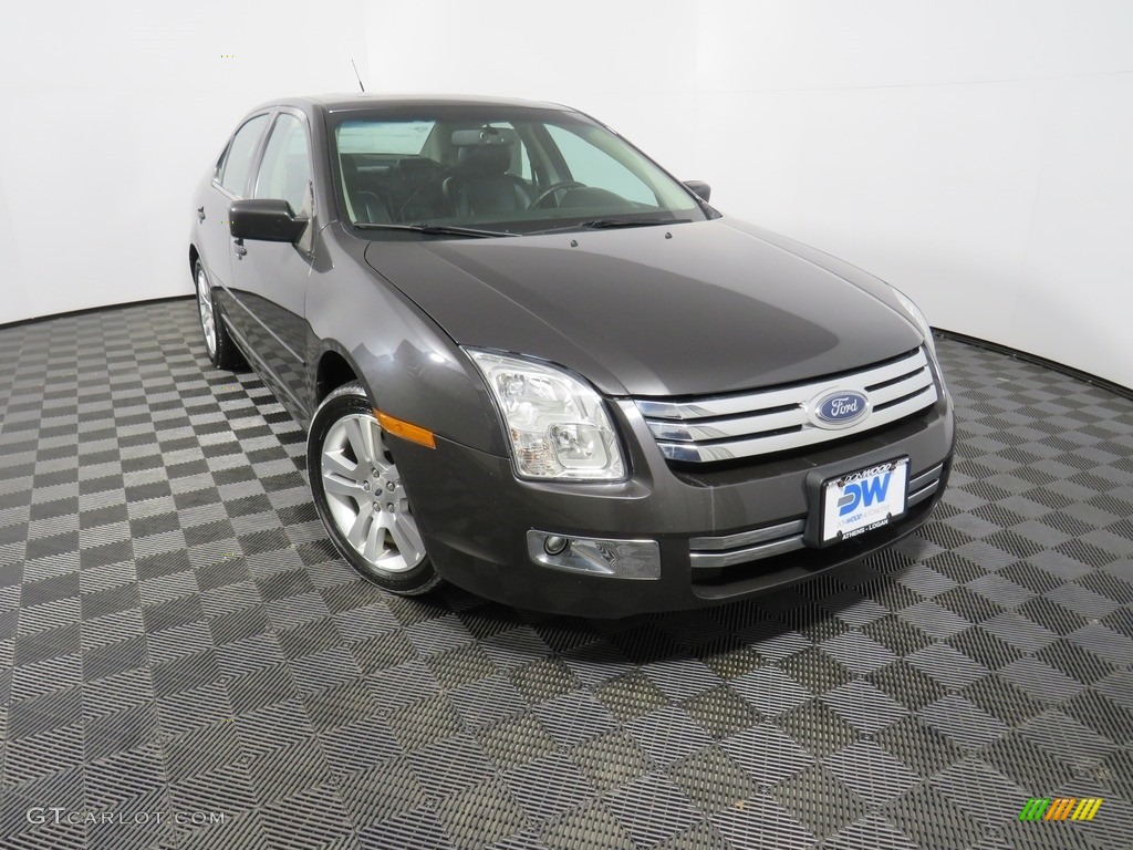 2007 Fusion SEL V6 AWD - Tungsten Grey Metallic / Charcoal Black photo #5