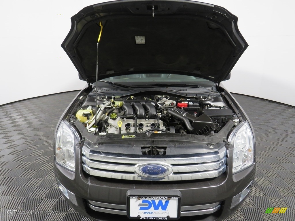 2007 Fusion SEL V6 AWD - Tungsten Grey Metallic / Charcoal Black photo #7